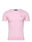 Pima Polo-Ssl-Tsh Designers T-Kortærmet Skjorte Pink Polo Ralph Lauren