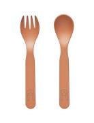 Pullo Cutlery Home Meal Time Cutlery Brown OYOY MINI