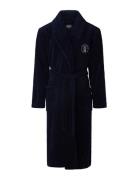 Lesley Fleece Robe Home Textiles Bathroom Textiles Robes Navy Lexingto...