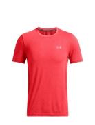 Vanish Seamless Ss Sport T-Kortærmet Skjorte Red Under Armour