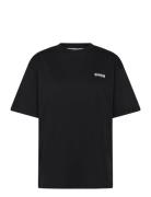 Swaustin Boxy Ss T-Shirt Tops T-shirts & Tops Short-sleeved Black Svea