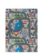 Play Road Home Kids Decor Rugs And Carpets Rectangular Rugs Multi/patt...