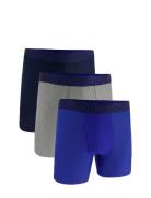 Ua Performance Tech - Solid 6 In 3Pk Boxershorts Multi/patterned Under...