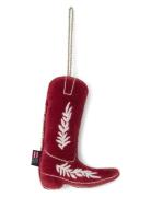 Cowboy Boot Org Cotton Velvet Ornament Home Decoration Christmas Decor...