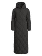 Hooded Down Coat, Majella Foret Jakke Black Ivo Nikkolo