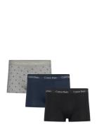 Low Rise Trunk 3Pk Boxershorts Black Calvin Klein