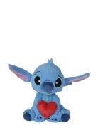 Disney Stitch Holding Heart  Toys Soft Toys Stuffed Toys Blue Disney