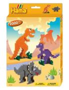 Hama Midi Hanging Box Dino World 2000 Pcs Toys Creativity Drawing & Cr...