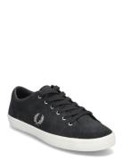 Baseline Suede Low-top Sneakers Black Fred Perry