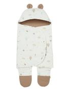 Bear Swaddle Baby & Maternity Baby Sleep Muslins Muslin Blankets Cream...