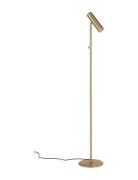 Nida - Lamp, Brass, 210 Cm Fabric Cord Home Lighting Lamps Floor Lamps...