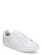 B721 Lthr/Towelling Low-top Sneakers White Fred Perry