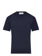 Rkbillie Ss T-Shirt Tops T-Kortærmet Skjorte Navy Rosemunde Kids