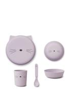 Brody Junior Set Home Meal Time Dinner Sets Purple Liewood