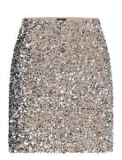 Skirt Malva Skirts Short Skirts Silver Lindex