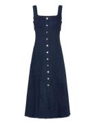 Arywode Denim Dress Knælang Kjole Navy French Connection