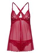 Daisy Babydoll Bodies Slip Red Hunkemöller