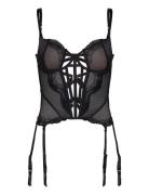 Belladonna Bustier Bodies Slip Black Hunkemöller