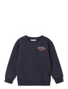 Nmmnathan Ls Nreg Swe Bru Tops Sweatshirts & Hoodies Sweatshirts Navy ...