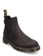 2976 Black Archive Pull Up Støvlet Chelsea Boot Black Dr. Martens