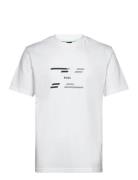 Tee Tape Hj Sport Men Sports Clothes Sport Tops Sport T-Skjorte White ...