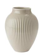 Knabstrup Vase H 20 Cm Ripple Sand Home Decoration Vases Big Vases Bei...