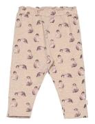 Pants Aop Sweat Bottoms Sweatpants Beige Minymo