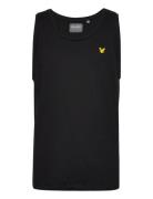 Dartmoor Vest Tops T-shirts Sleeveless Black Lyle & Scott Sport