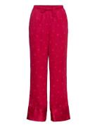 Satin Trousers Pyjamasbukser Hyggebukser Red Hunkemöller