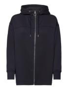 D1. Full Zip Hoodie Tops Sweatshirts & Hoodies Hoodies Blue GANT