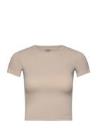 Smooth Tee Top Cream Organic Basics