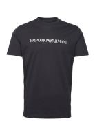 T-Shirt Designers T-Kortærmet Skjorte Black Emporio Armani