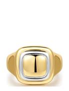 Dalia Two-T Ring- Gold Ring Smykker Gold LUV AJ