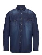 Mcs Shirt Del Rio Men Tops Shirts Casual Blue MCS