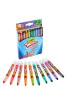 Crayola 10 Swirl Mini Twistable Crayons Toys Creativity Drawing & Craf...