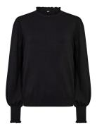 Sc-Dollie Pullover Striktrøje Black Soyaconcept