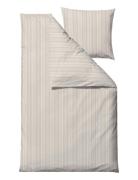 Sengetøj 140X200 Noble Beige Home Textiles Bedtextiles Bed Sets Beige ...