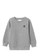 Nmmvimo Ls Sweat Bru Noos Tops Sweatshirts & Hoodies Sweatshirts Grey ...