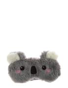 Plush Adoramals Tiger Eye Mask Home Kids Decor Cushions Grey Puckator
