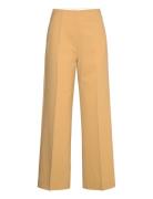 Eedit Bottoms Trousers Wide Leg Beige Tiger Of Sweden