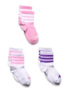 Lk Rib 3Pp So Socks & Tights Socks Pink Adidas Performance