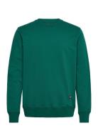 Light Terry Asker Sweat Tops Sweatshirts & Hoodies Sweatshirts Green M...