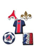 Paris St Germain 5Pck Sko Accessories Multi/patterned Crocs