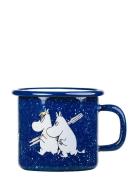 Moomin Enamel Mug 25Cl Sailors Home Meal Time Cups & Mugs Cups Blue MU...