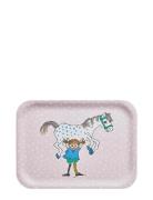 Tray 27X20Cm Pippi And The Horse Home Kids Decor Decoration Accessorie...