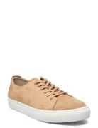 Biaajay Leather Sneaker Low-top Sneakers Beige Bianco