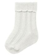 Nbftrish Sock Socks & Tights Baby Socks White Name It