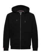 Essential Logo Zip Hoodie Hb Tops Sweatshirts & Hoodies Hoodies Black ...