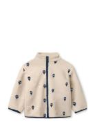 Teddy Balloon Jacket Outerwear Fleece Outerwear Fleece Jackets Cream F...