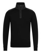 Kilmington Quarter Zip Jumper Dark Ink Tops Knitwear Half Zip Jumpers ...